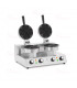 Gaufrier double plaques de cuisson - Moule coeur