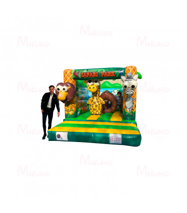 Jeu gonflable - Safari Park