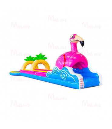 Jeu gonflable - Ventriglisse Flamant Rose