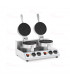Gaufrier double plaques de cuisson