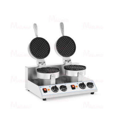Gaufrier double plaques de cuisson
