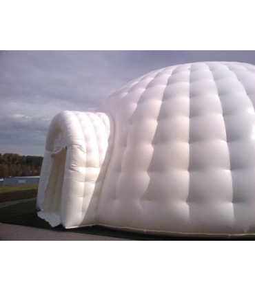 Igloo gonflable diamètre 8 mètres