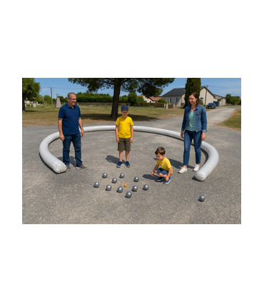 Bordure terrain de pétanque
